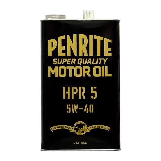 Penrite HPR 5 Engine Oil - 5W-40 5 Litre (Collectors Item Vintage Tin)