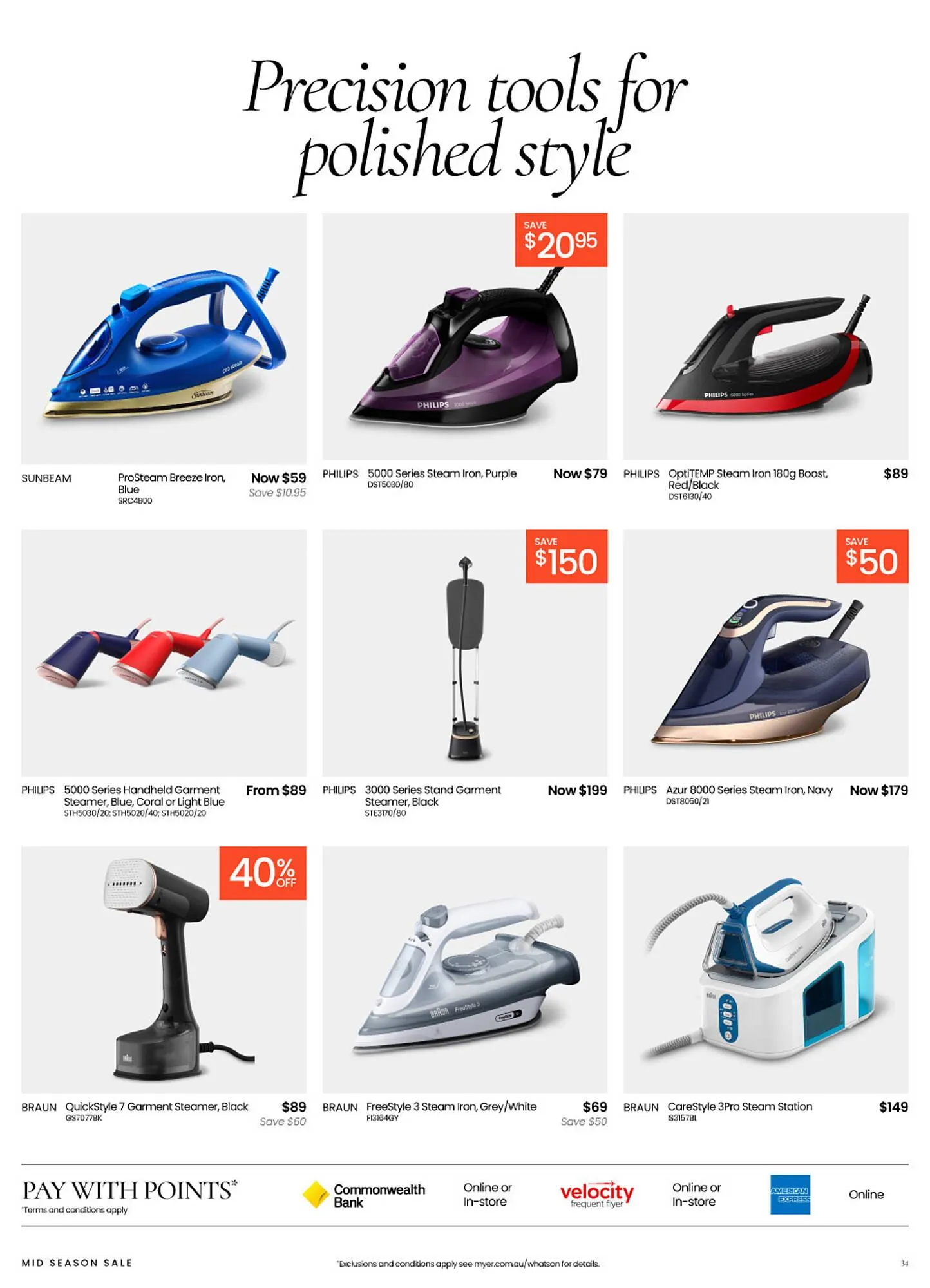 Myer catalogue - Catalogue valid from 4 March to 29 March 2026 - page 34