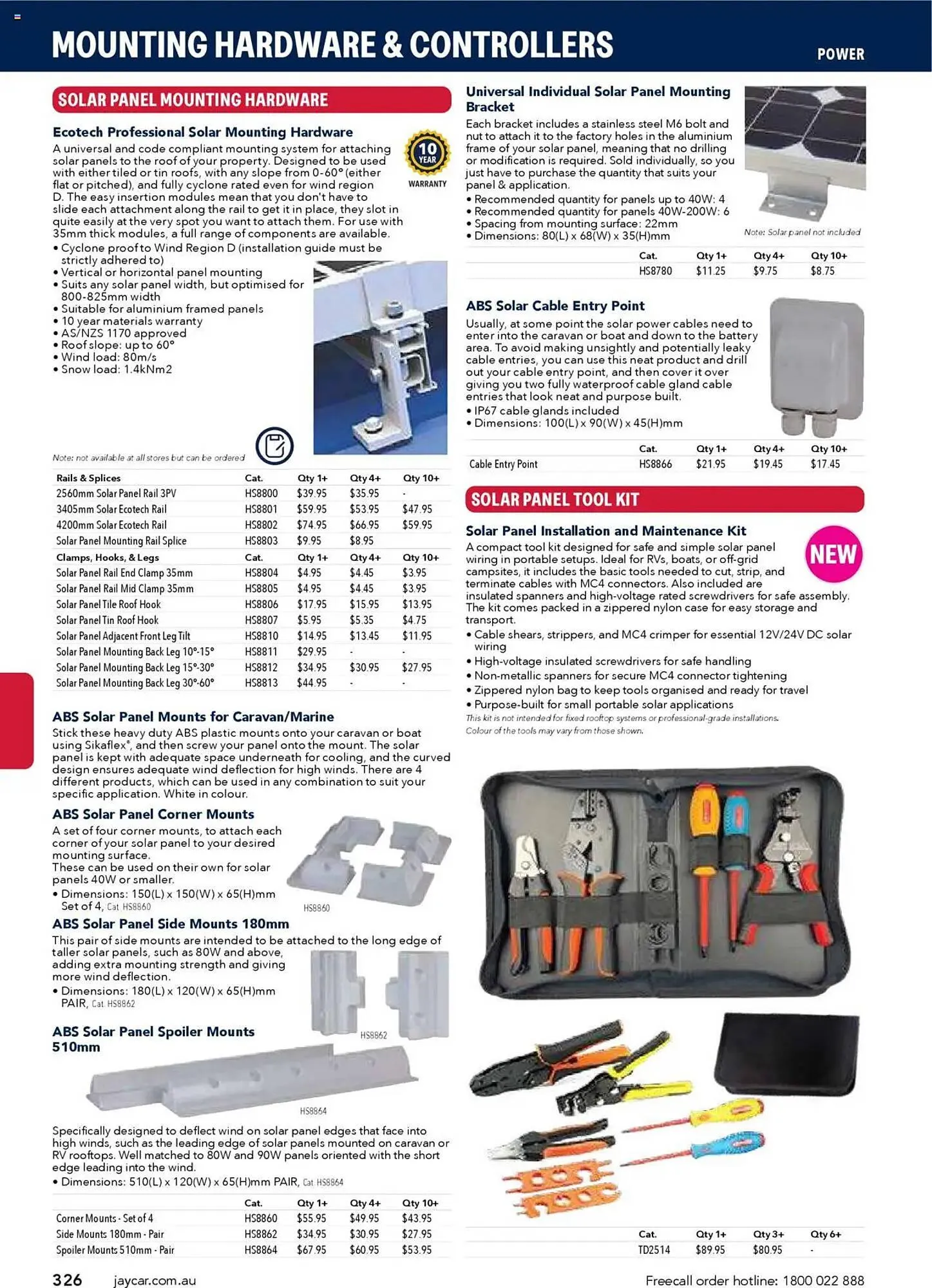 Jaycar Electronics catalogue - Catalogue valid from 8 July to 9 July 2026 - page 326