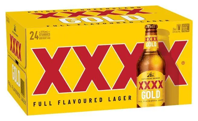 XXXX Gold Bottle
