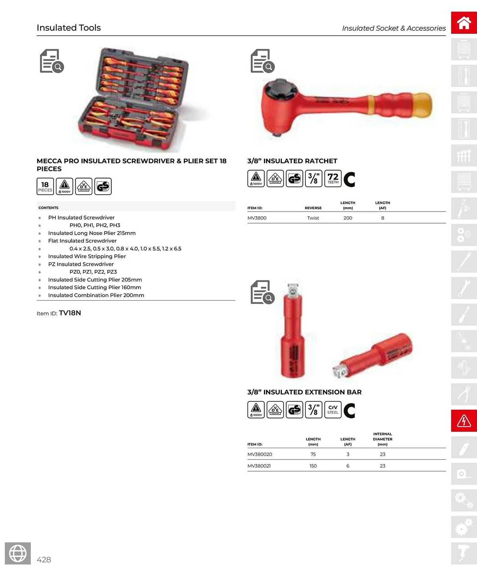 Teng Tools catalogue - Catalogue valid from 28 March to 31 December 2025 - page 429