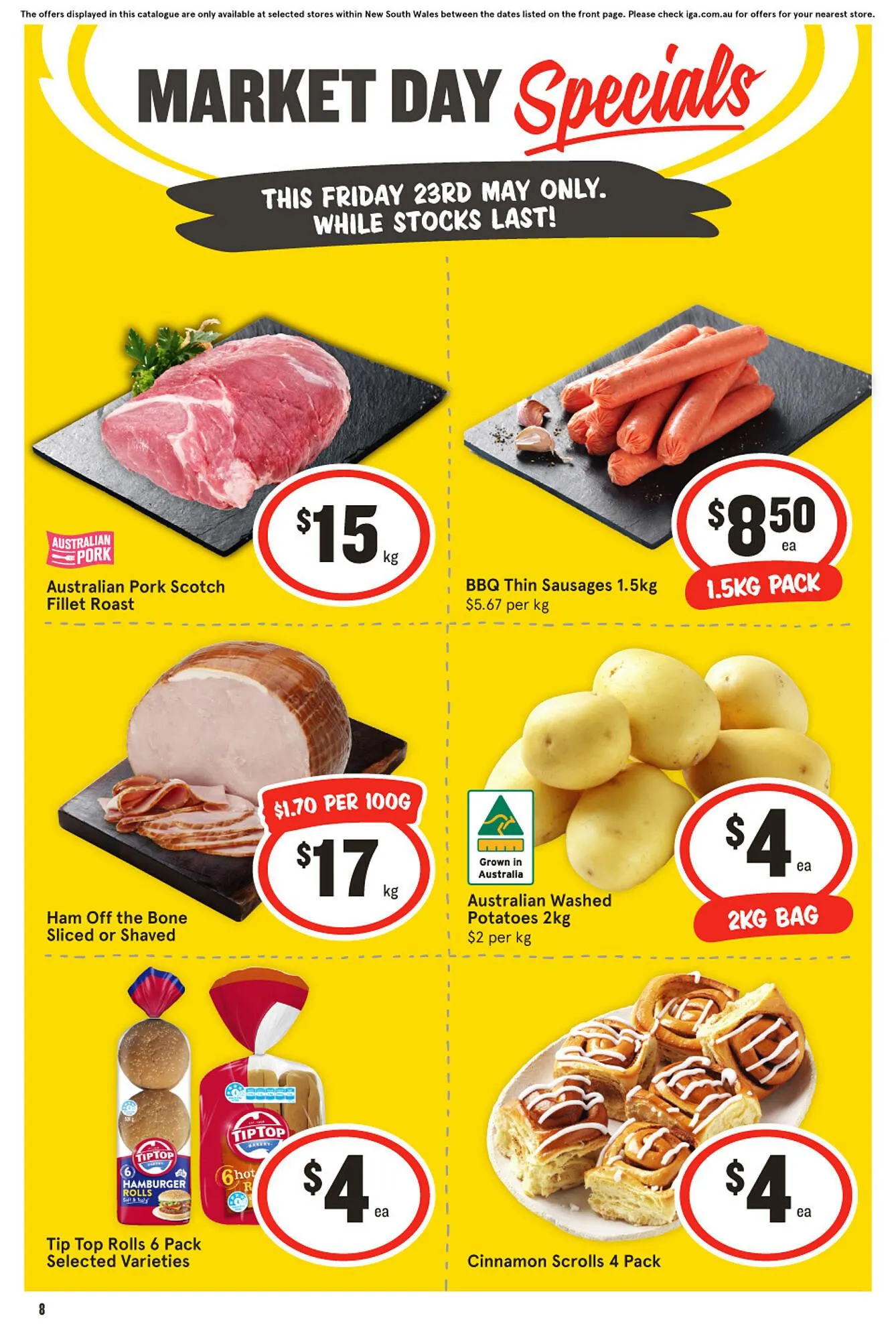 IGA catalogue - Catalogue valid from 23 May to 23 May 2025 - page 1