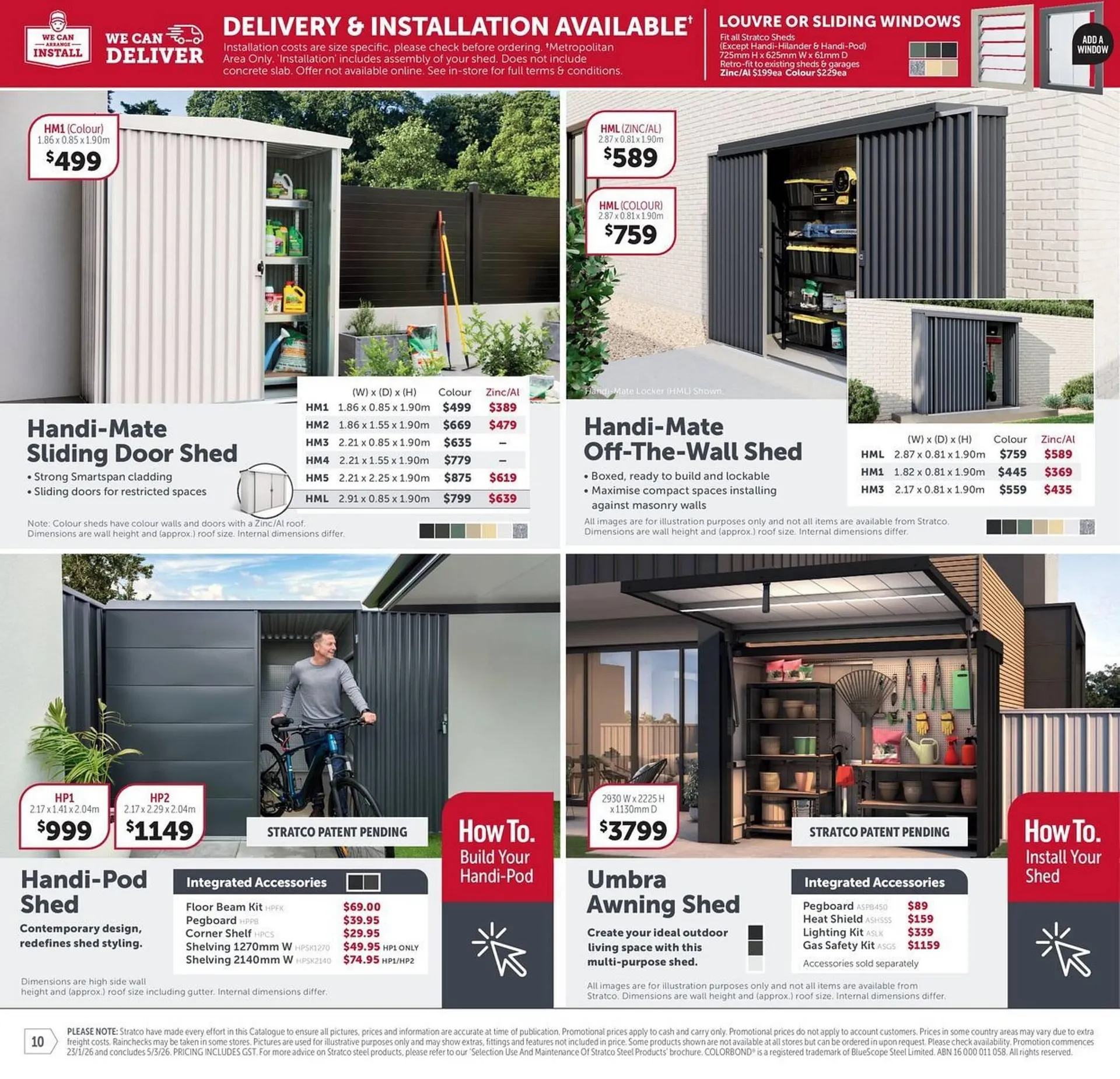 Stratco catalogue - Catalogue valid from 23 January to 5 March 2026 - page 10