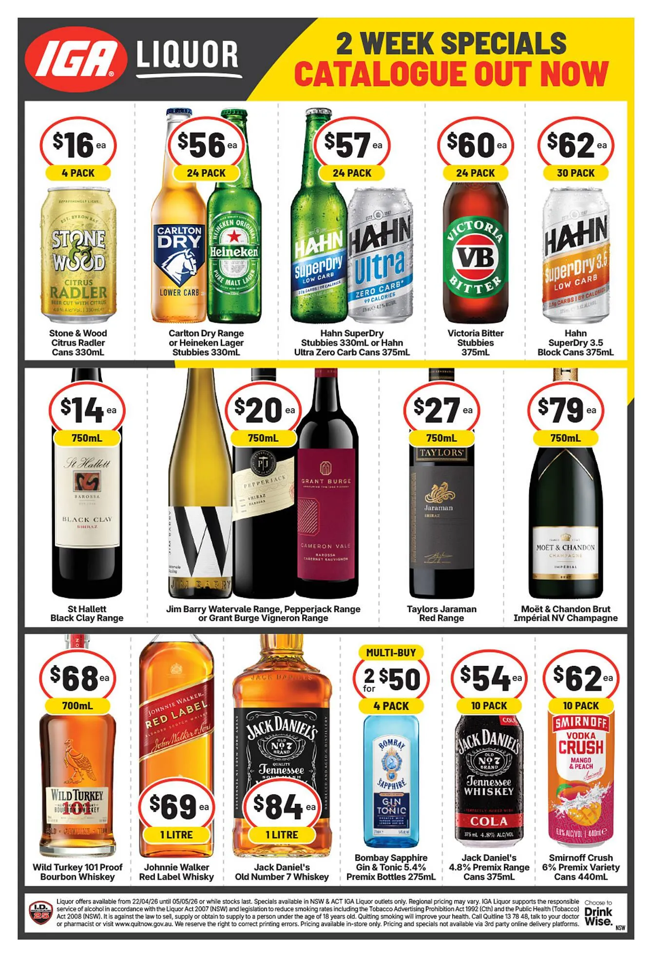 IGA Liquor catalogue - Catalogue valid from 22 April to 5 May 2026 - page 2