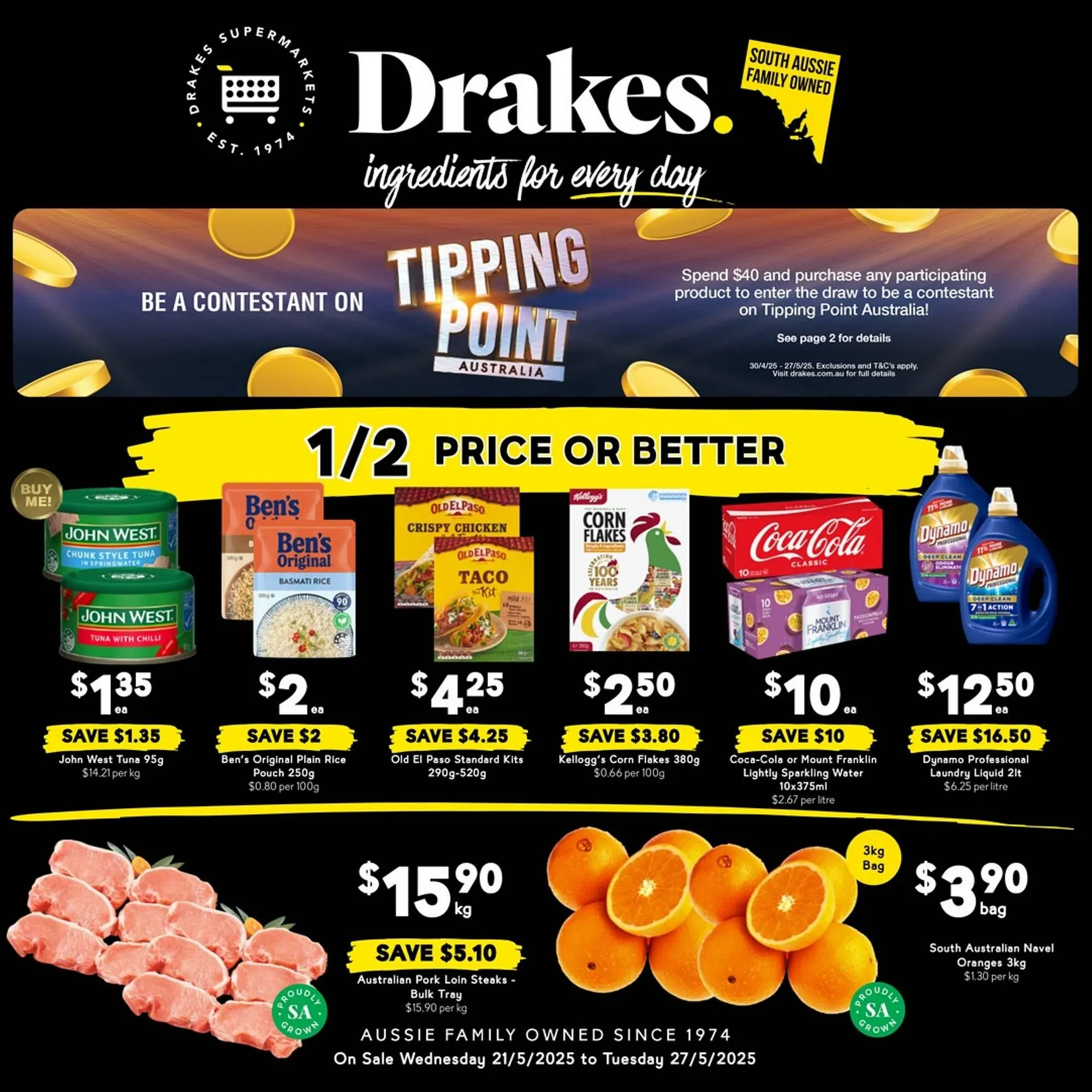 Drakes catalogue - Catalogue valid from 21 May to 27 May 2025 - page 1