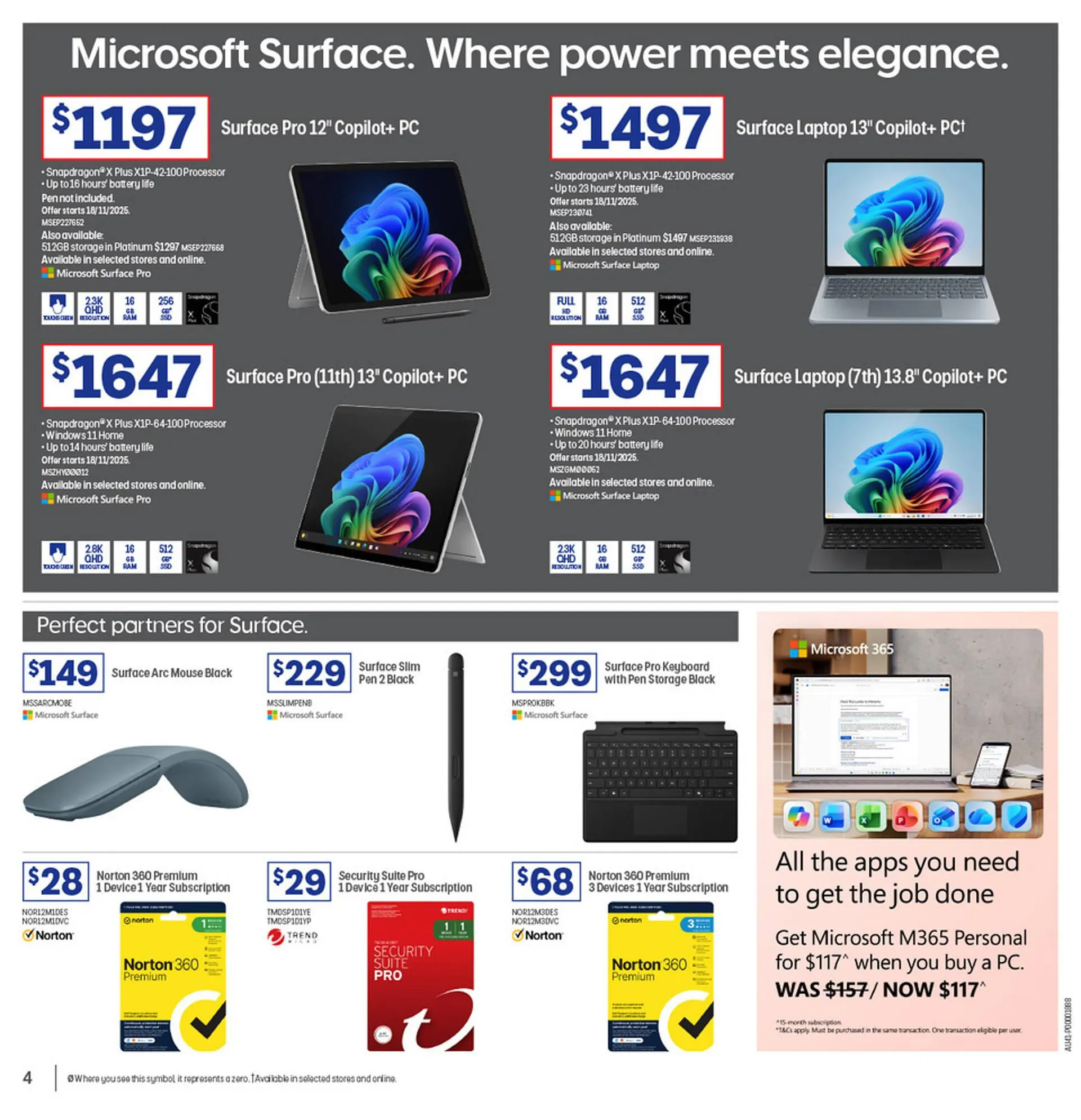 Officeworks catalogue - Catalogue valid from 17 November to 1 December 2025 - page 4