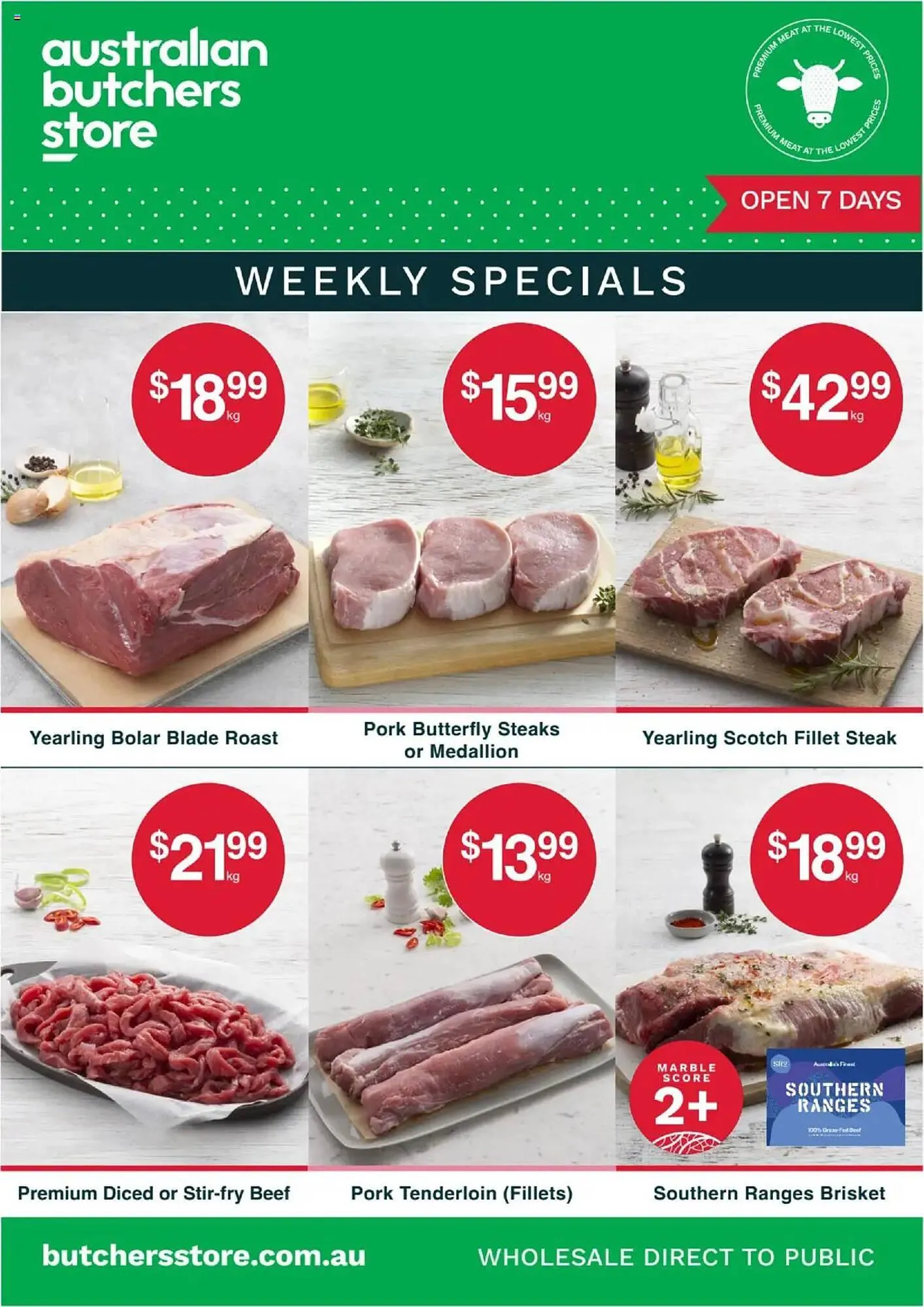 Australian Butchers Store catalogue - Catalogue valid from 6 July to 20 July 2025 - page 1