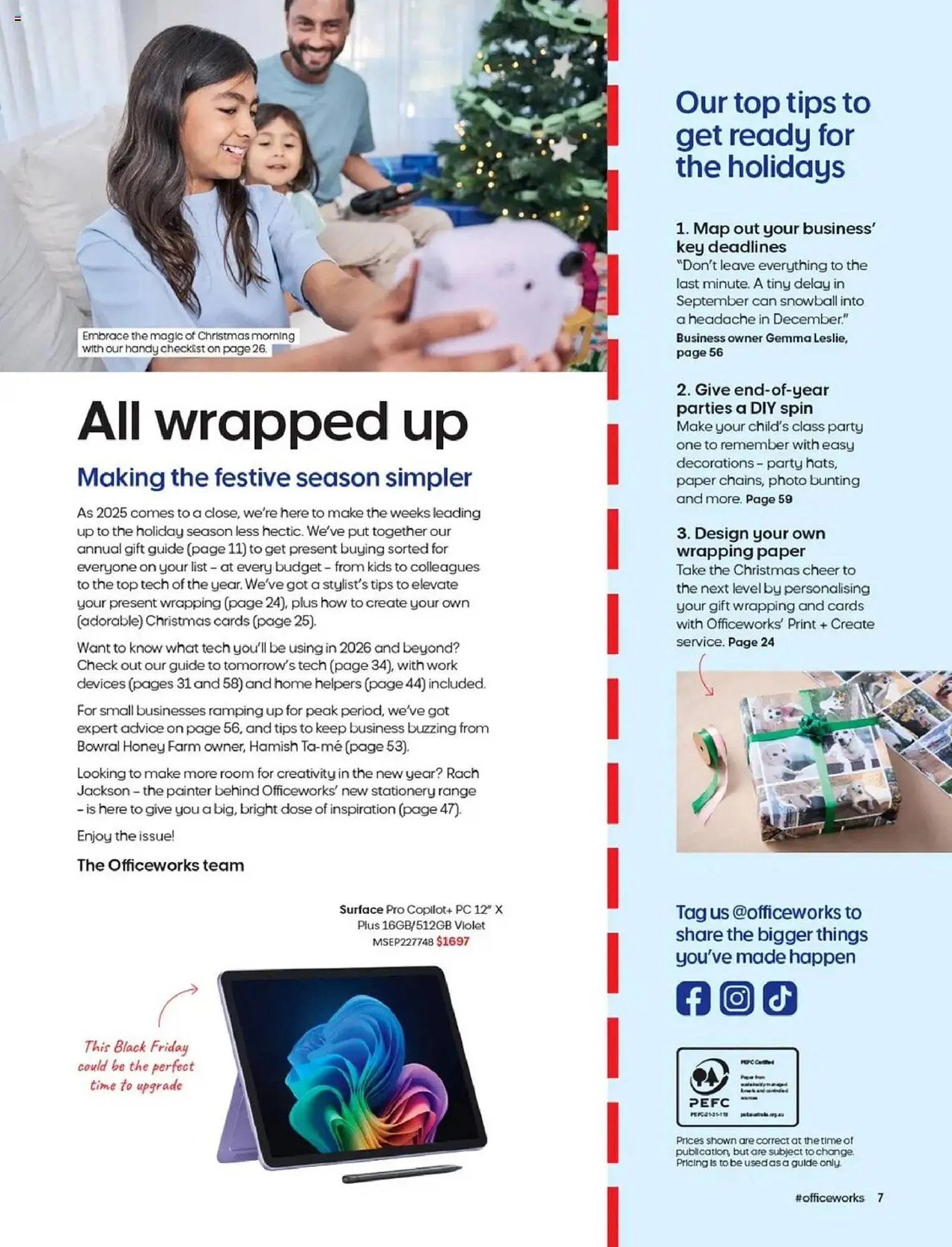 Officeworks catalogue - Catalogue valid from 12 October to 30 January 2026 - page 7