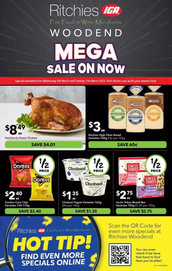 Ritchies 05/03 - Catalogue valid from 5 March to 11 March 2025 - page 1