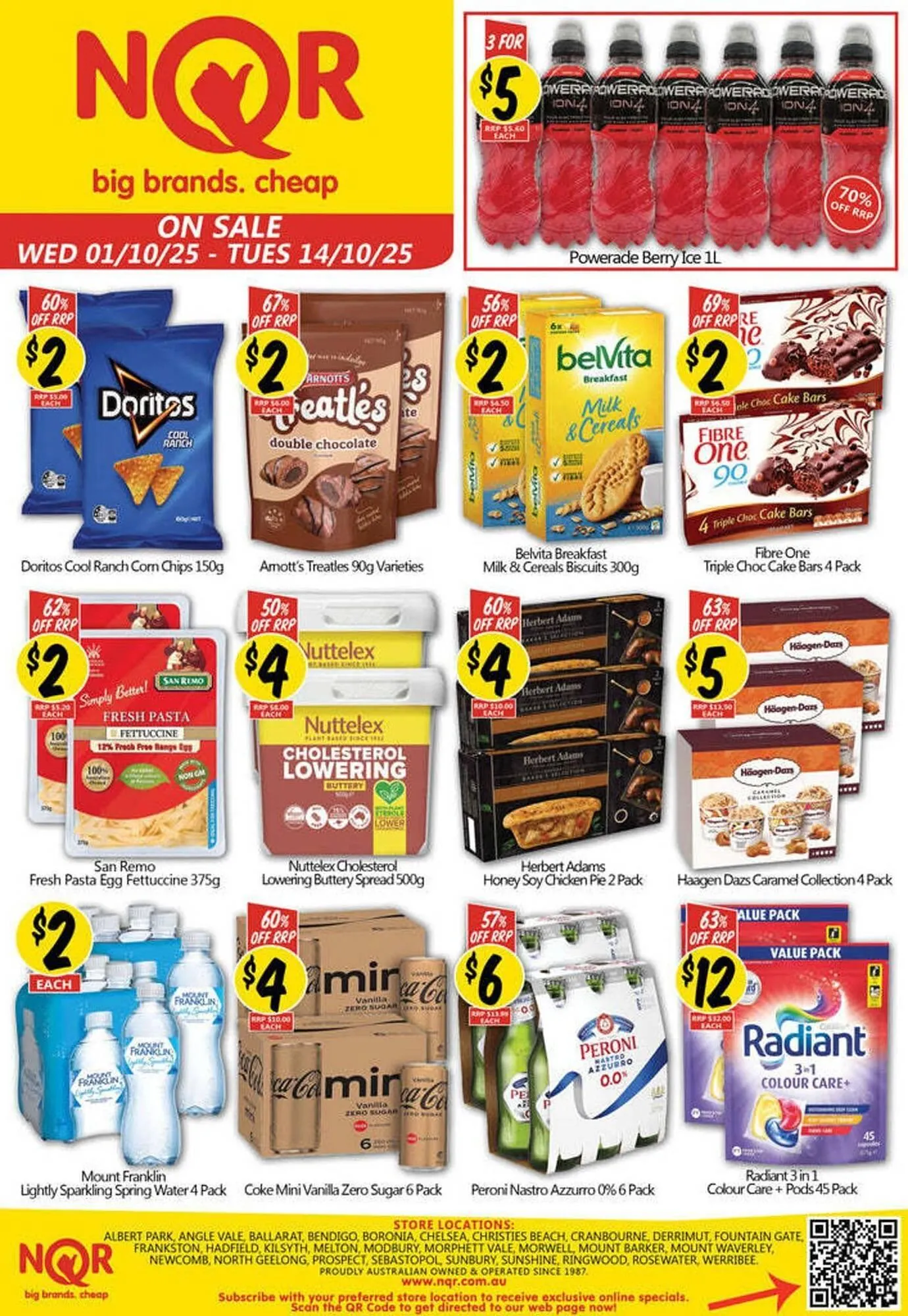 NQR catalogue - Catalogue valid from 1 October to 14 October 2025 - page 1