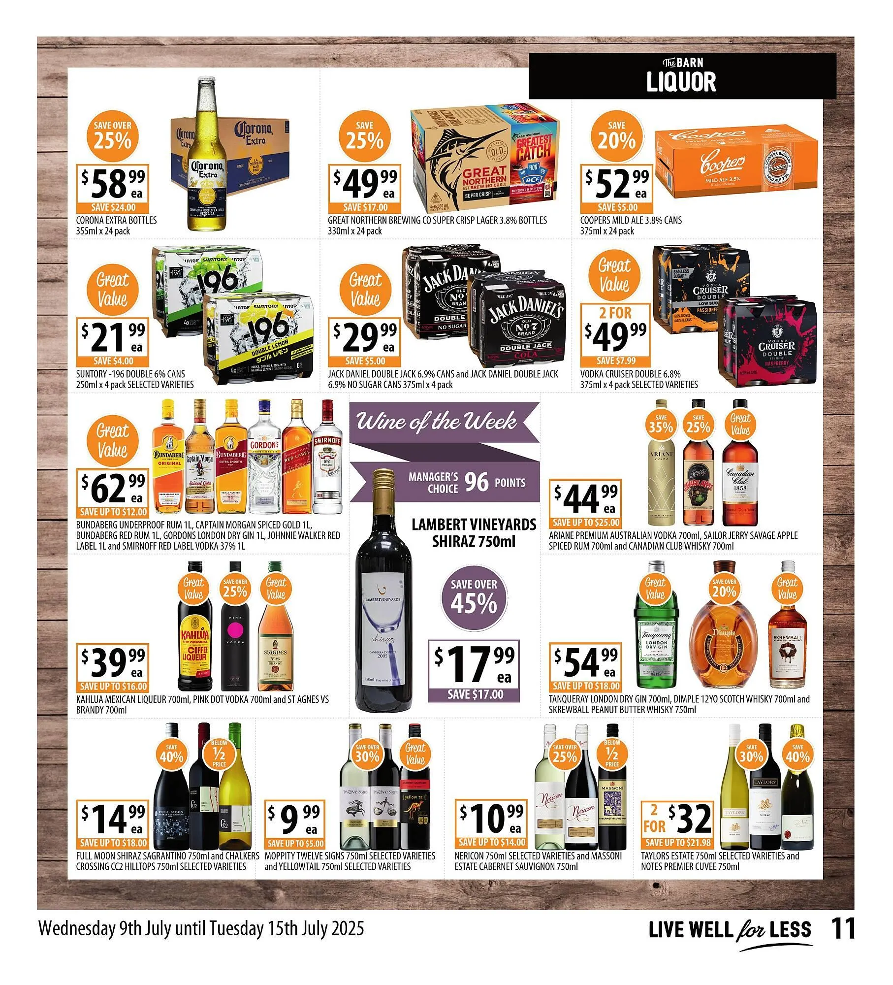 Supabarn catalogue - Catalogue valid from 9 July to 15 July 2025 - page 11