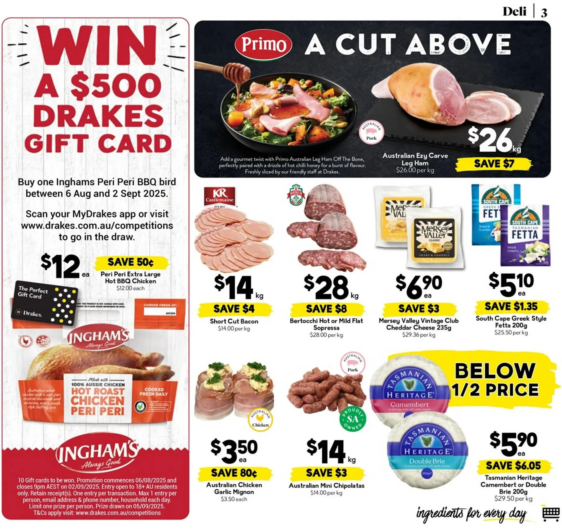 Drakes catalogue - Catalogue valid from 20 August to 26 August 2025 - page 3