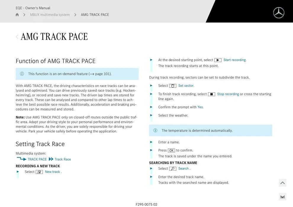 EQE Sedan - Catalogue valid from 11 September to 11 September 2025 - page 565