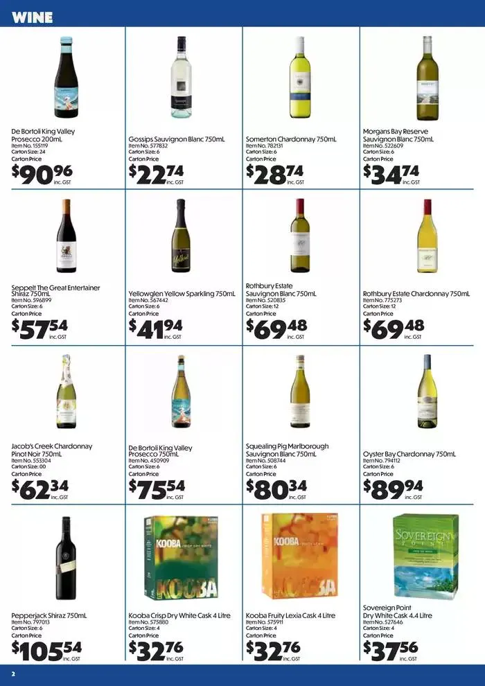 Liquor Specials - Catalogue valid from 3 March to 30 March 2025 - page 2
