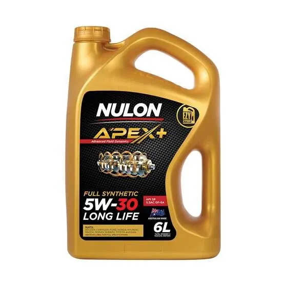 Nulon APEX+ 5W-30 Long Life Engine Oil 6 Litre