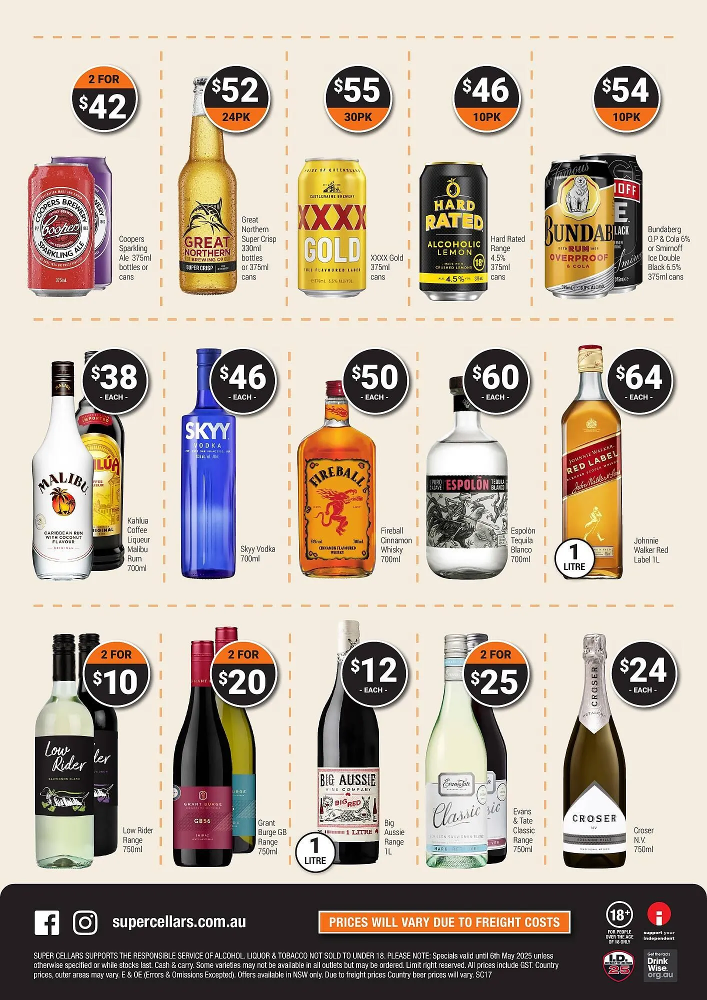 Super Cellars catalogue - Catalogue valid from 23 April to 6 May 2025 - page 2