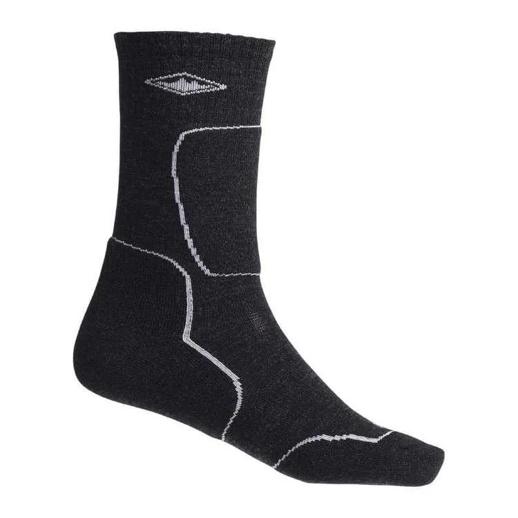 Unisex Hiking Plus Merino Socks Charcoal Medium