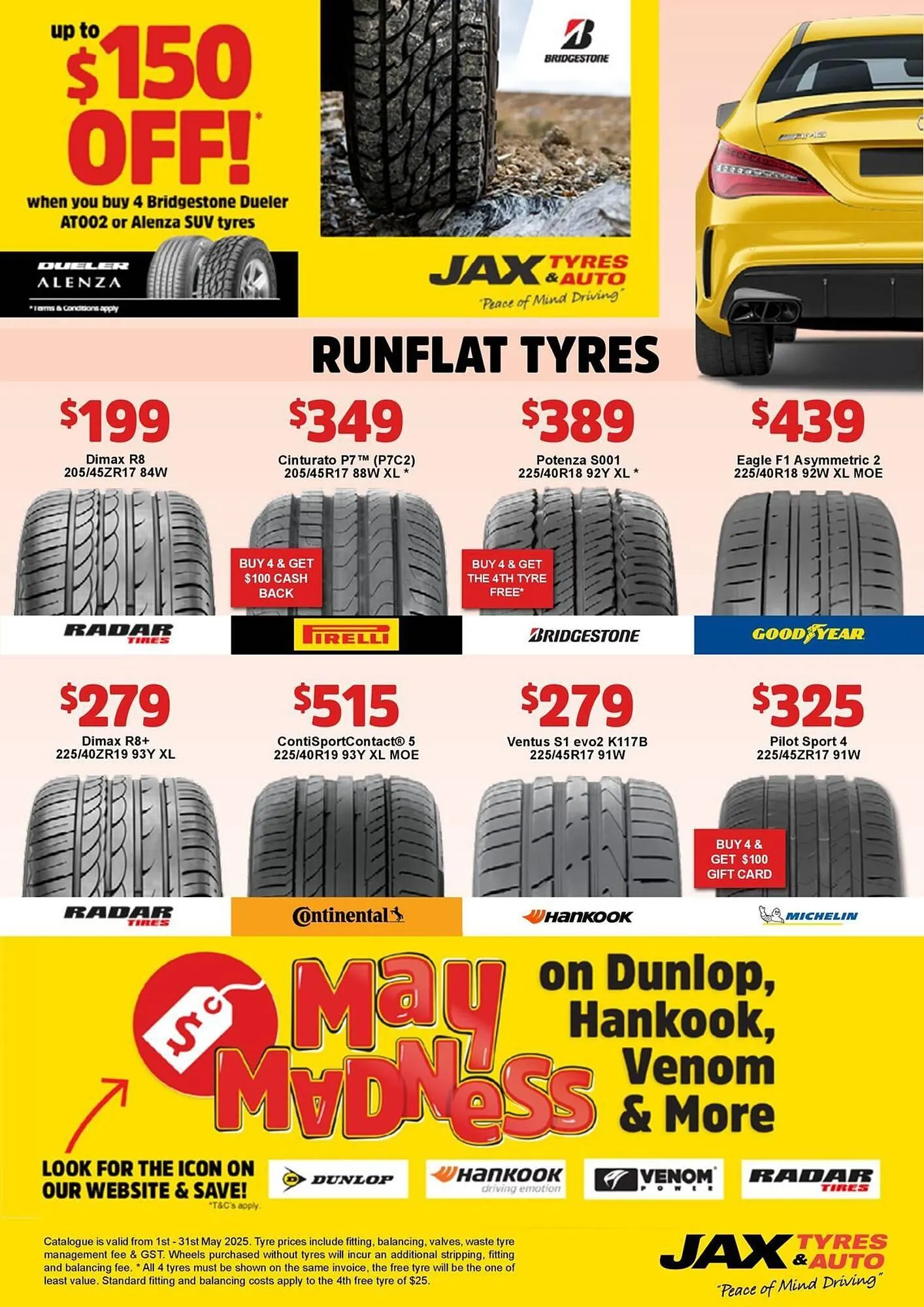 Jax Tyres catalogue - Catalogue valid from 5 May to 31 May 2025 - page 9