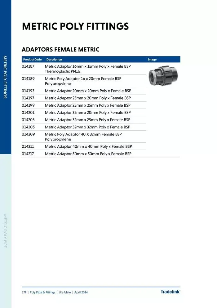 Ute Mate - Catalogue valid from 20 November to 31 December 2024 - page 282