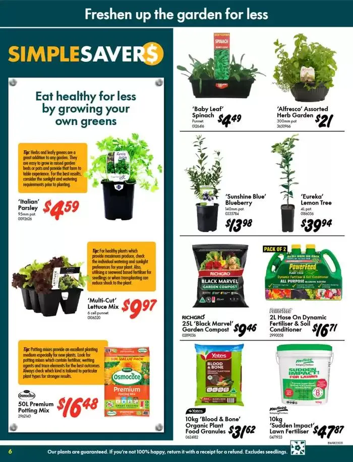 Tidy Up For Less - Catalogue valid from 12 March to 1 April 2025 - page 6