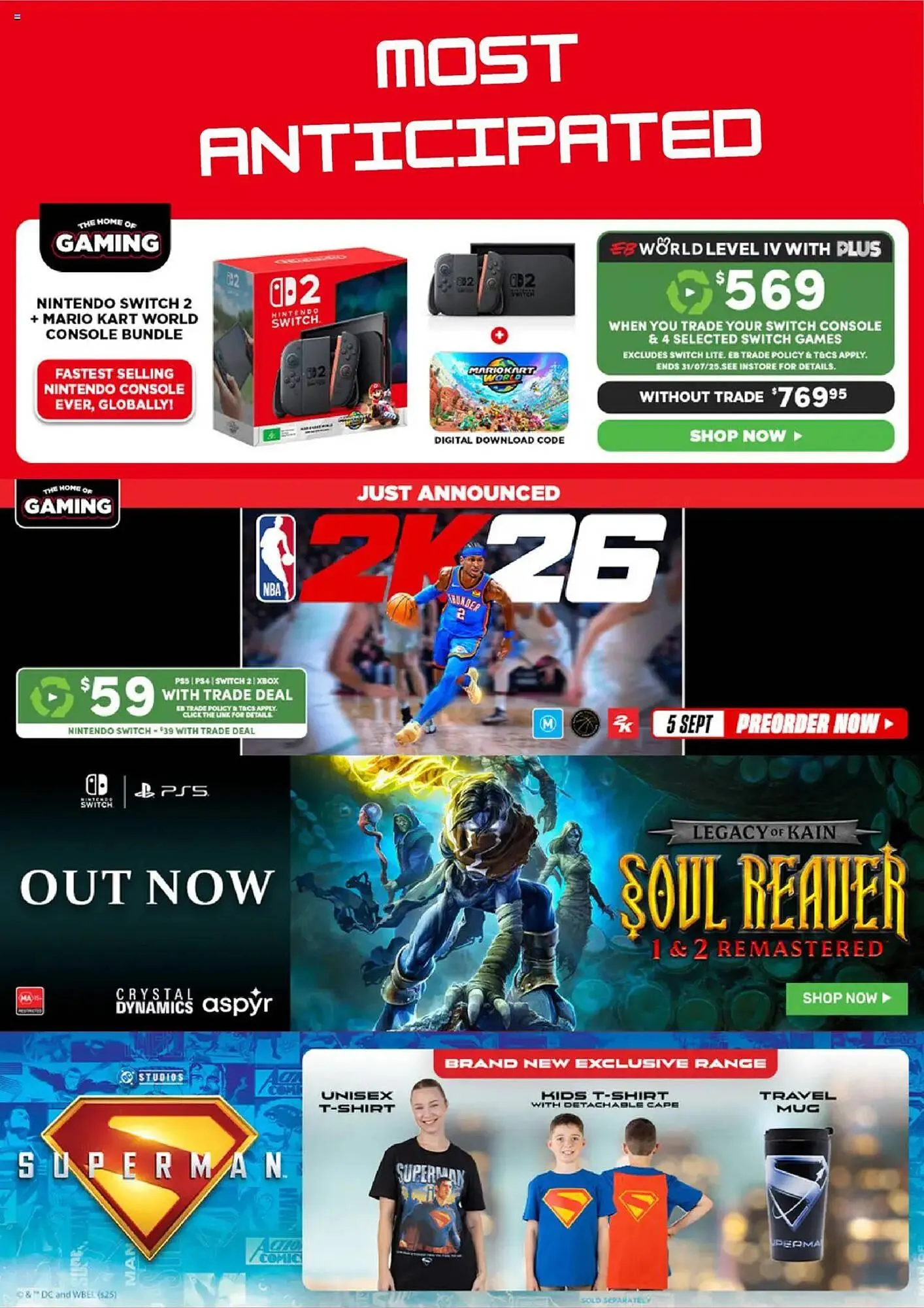 EB Games catalogue - Catalogue valid from 10 July to 2 August 2025 - page 2