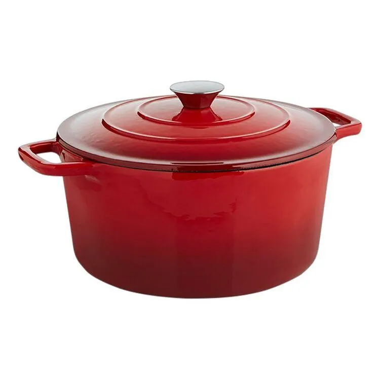 Smith + Nobel Traditions 4L Cast Iron Casserole Pot