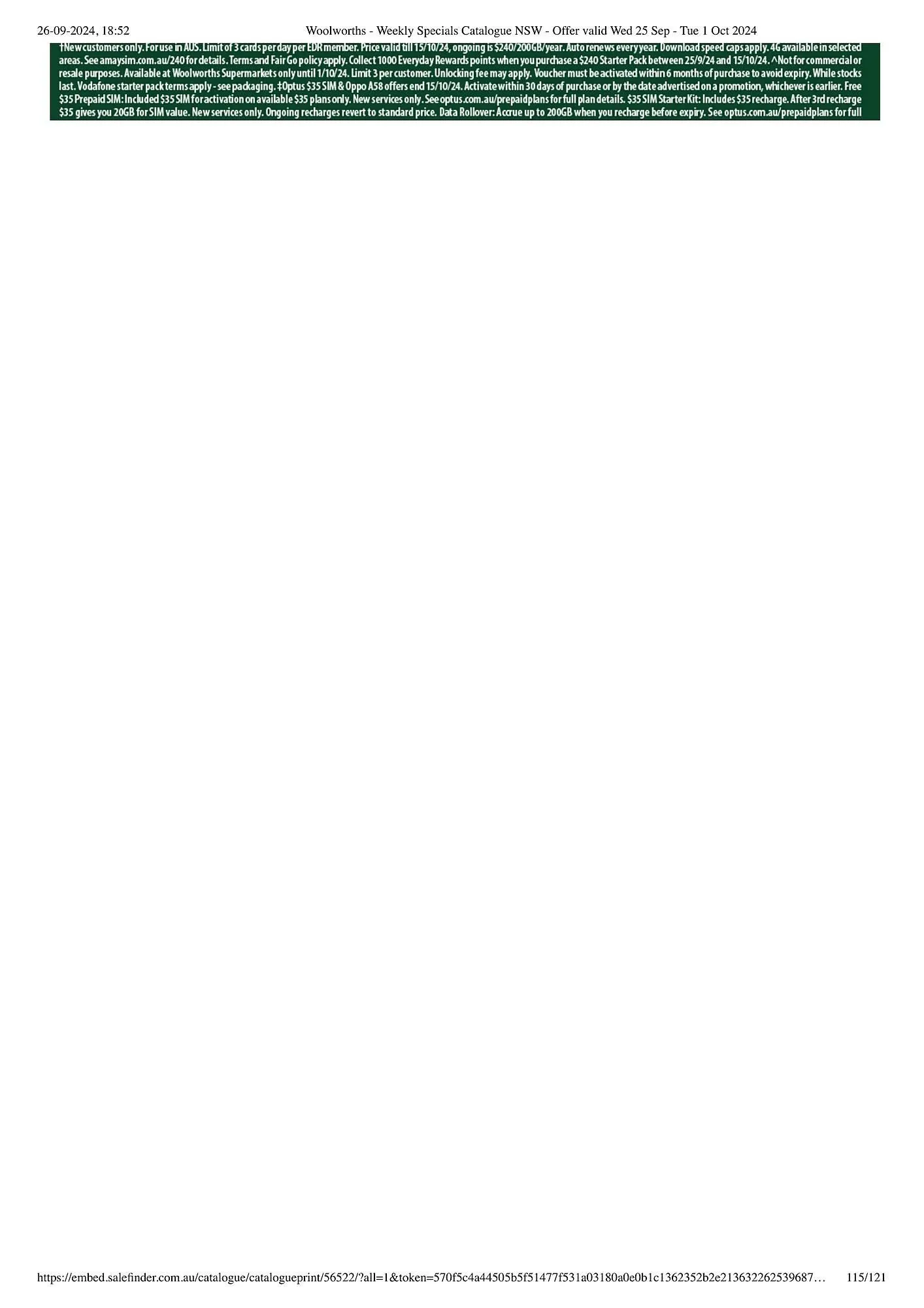 BIG W catalogue - Catalogue valid from 25 September to 1 October 2024 - page 115