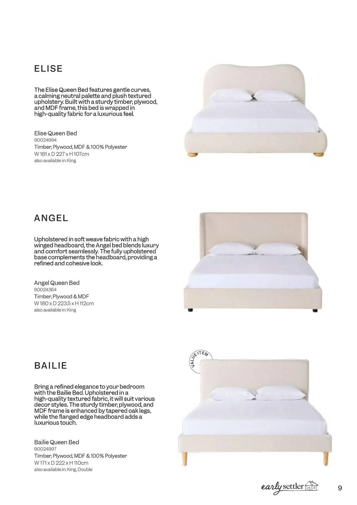 Early Settler catalogue - Catalogue valid from 1 July to 31 July 2025 - page 9