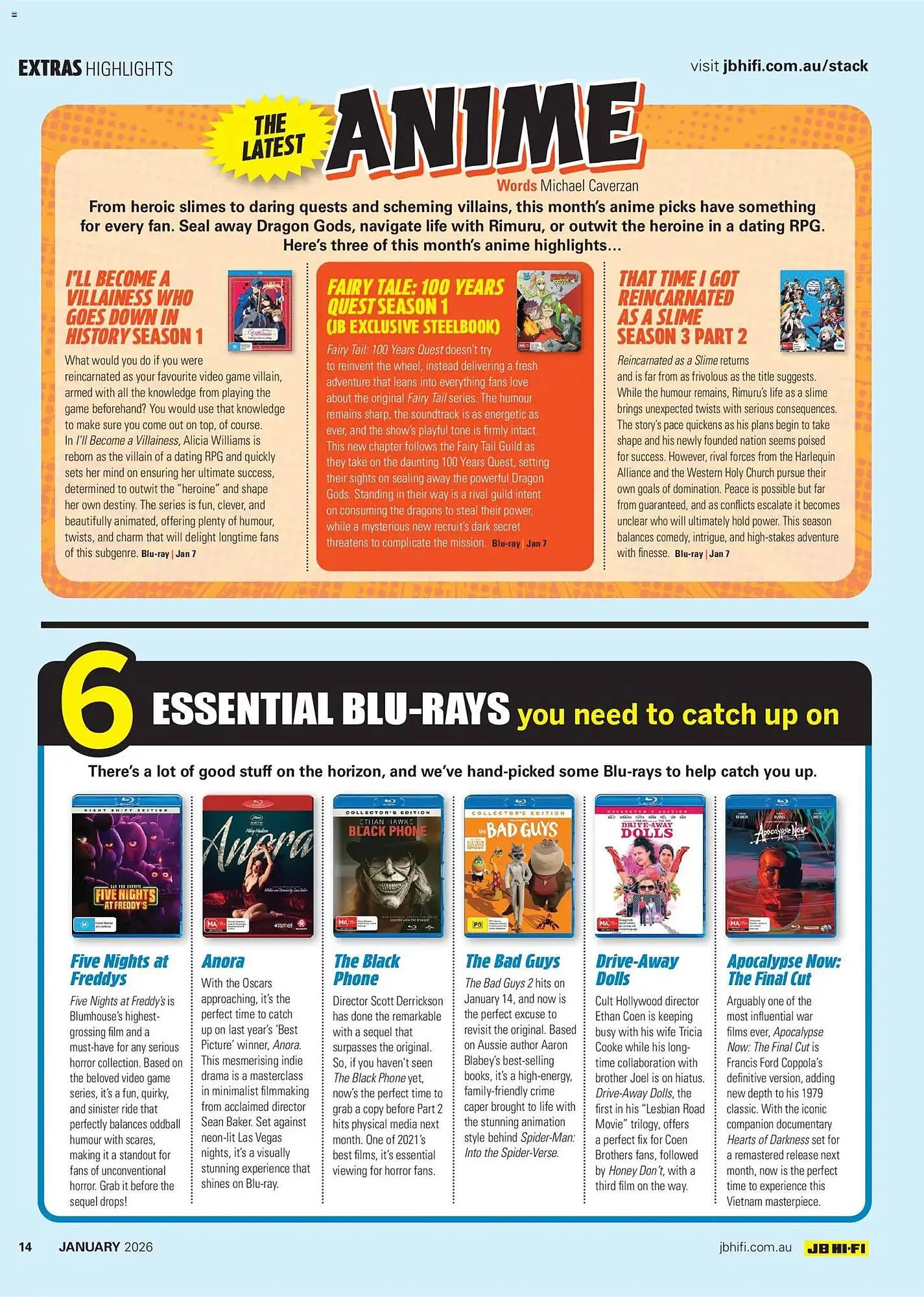 JB Hi-Fi catalogue - Catalogue valid from 31 December to 31 January 2026 - page 14
