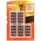 Gillette Fusion 5 Manual Cartridges 20 Pack