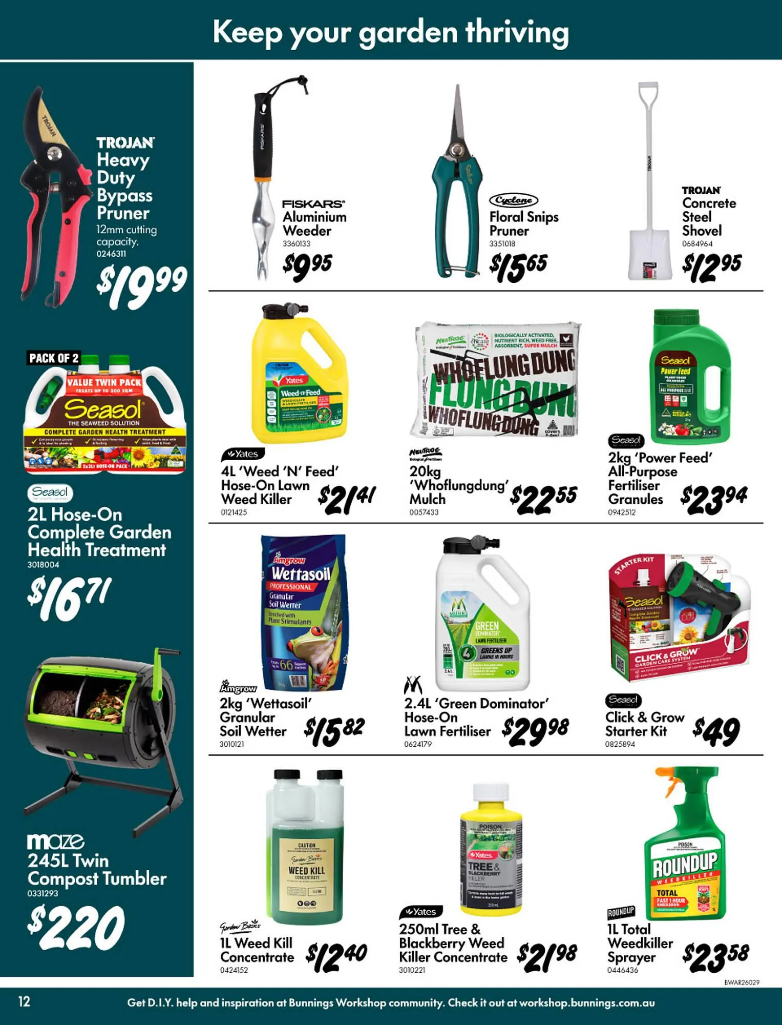 Bunnings catalogue - Catalogue valid from 7 January to 1 February 2026 - page 12