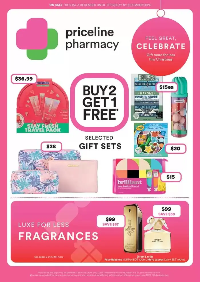 Gift More For Less This Christmas - Catalogue valid from 3 December to 12 December 2024 - page 1