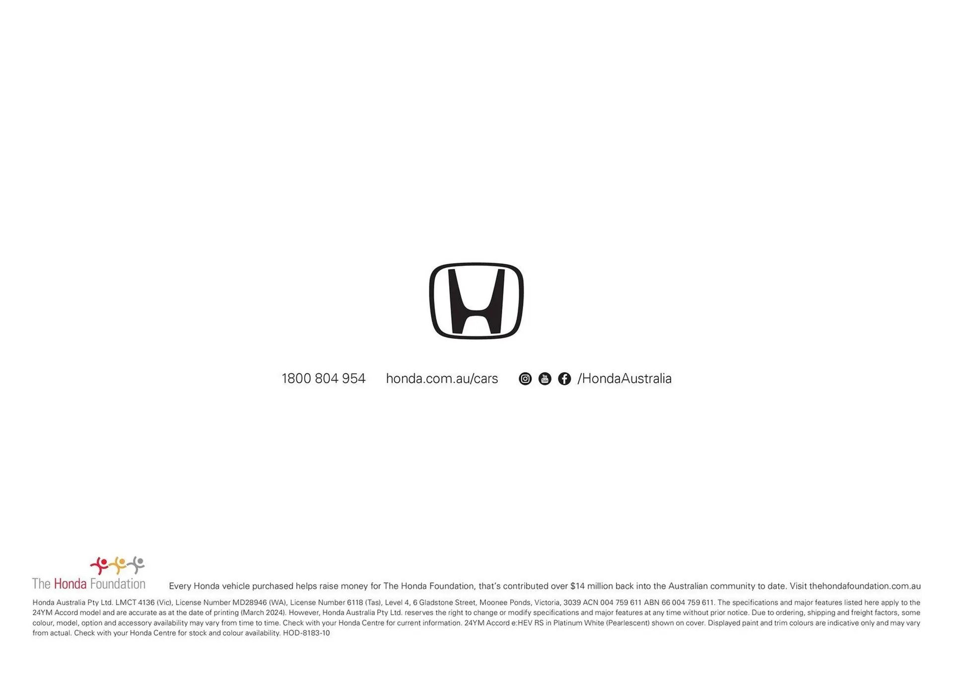 Honda catalogue - Catalogue valid from 8 May to 8 May 2025 - page 15