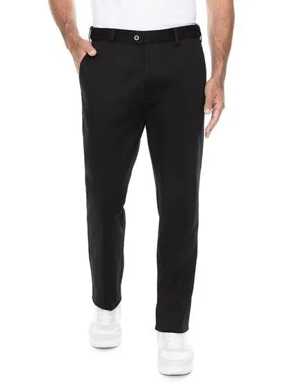 Stretch Chinos Black - Regular Fit