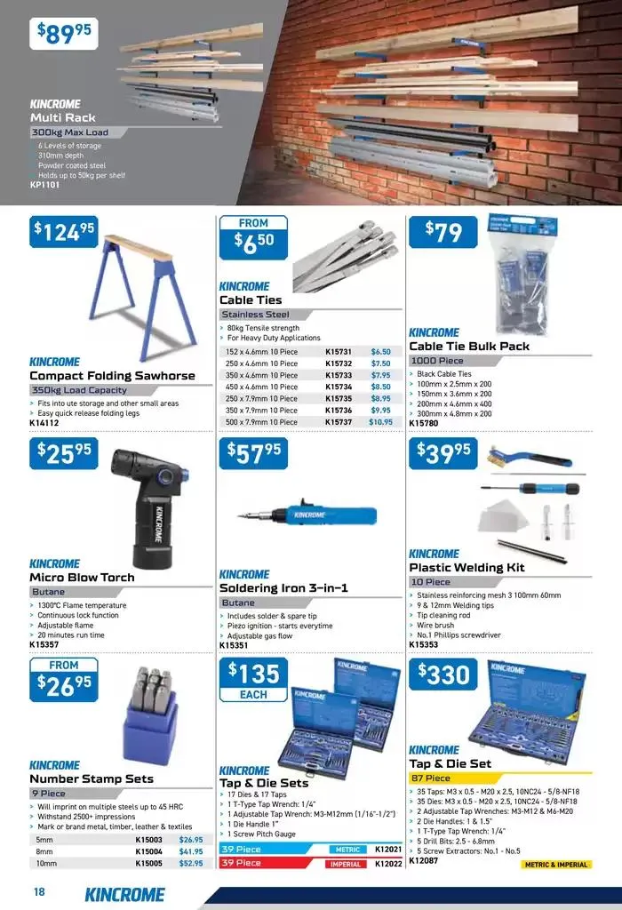 Back On The Tools - Catalogue valid from 18 February to 31 March 2025 - page 18