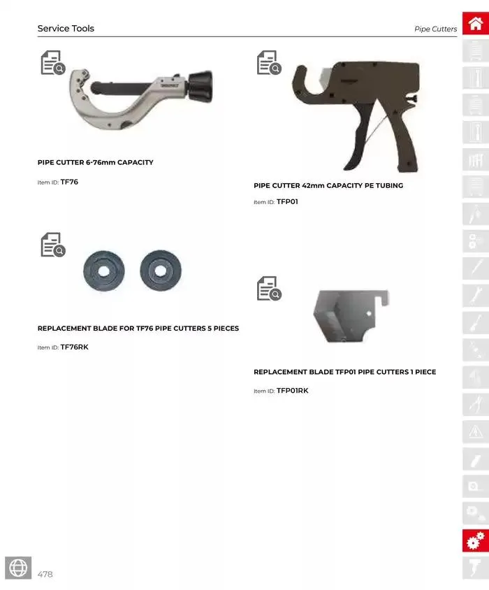 Product Catalogue - Catalogue valid from 28 March to 31 December 2025 - page 479