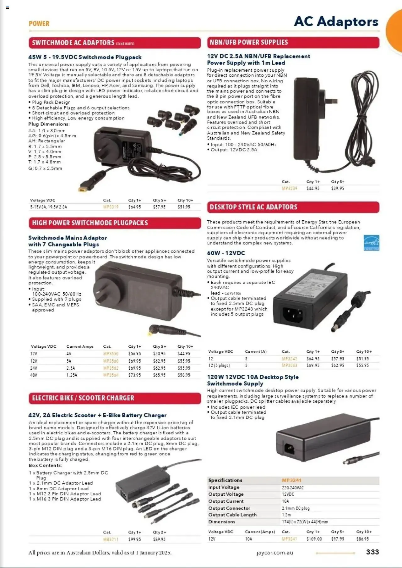 Jaycar Celebrating 40 Years in Electronics - Catalogue valid from 1 January to 29 August 2025 - page 267