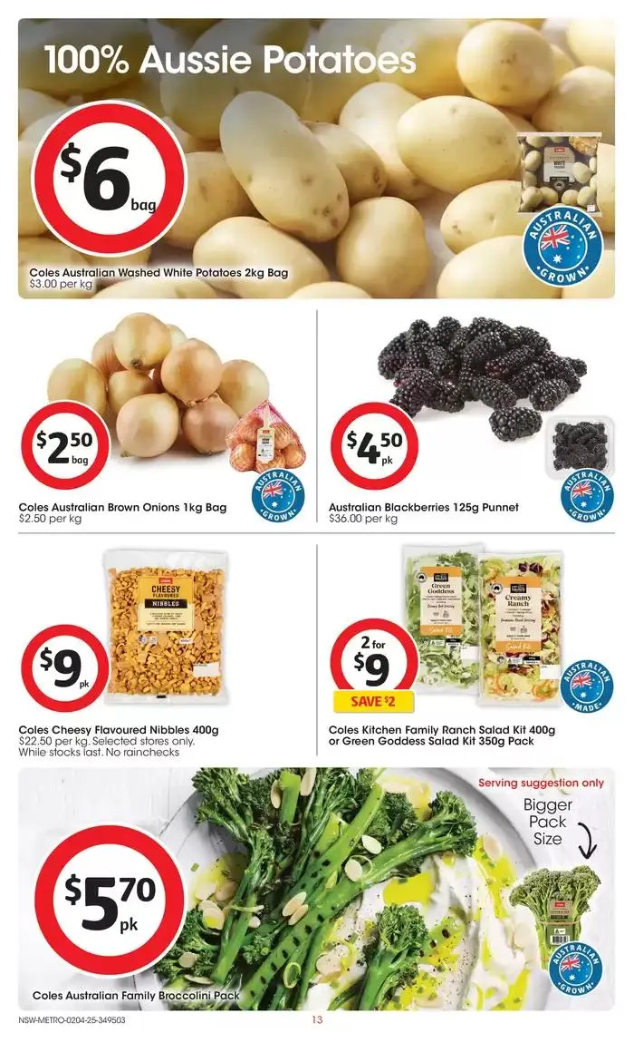 Great Value. Hands Down - 2nd April - Catalogue valid from 2 April to 8 April 2025 - page 13