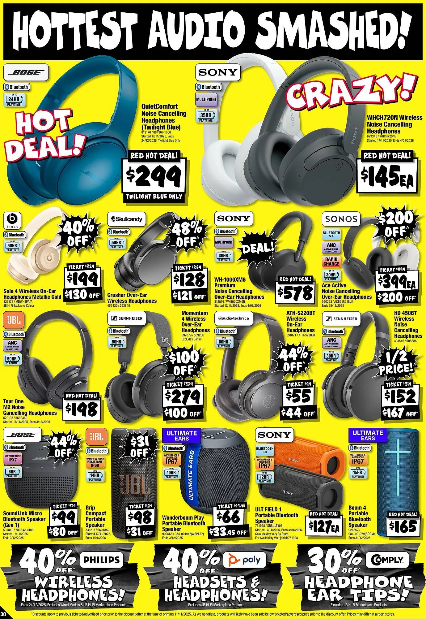 JB Hi-Fi catalogue - Catalogue valid from 19 November to 1 December 2025 - page 30