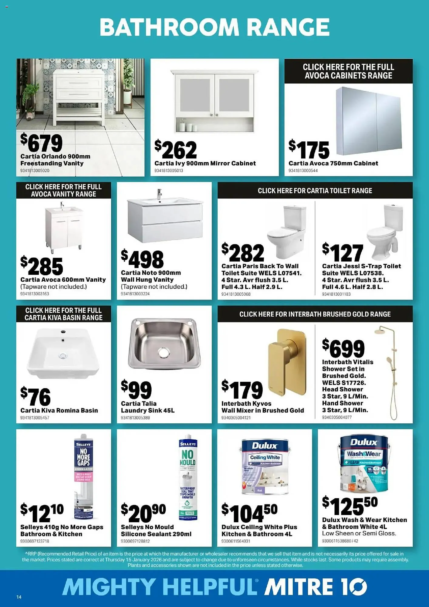 Mitre 10 catalogue - Catalogue valid from 24 February to 15 March 2026 - page 14