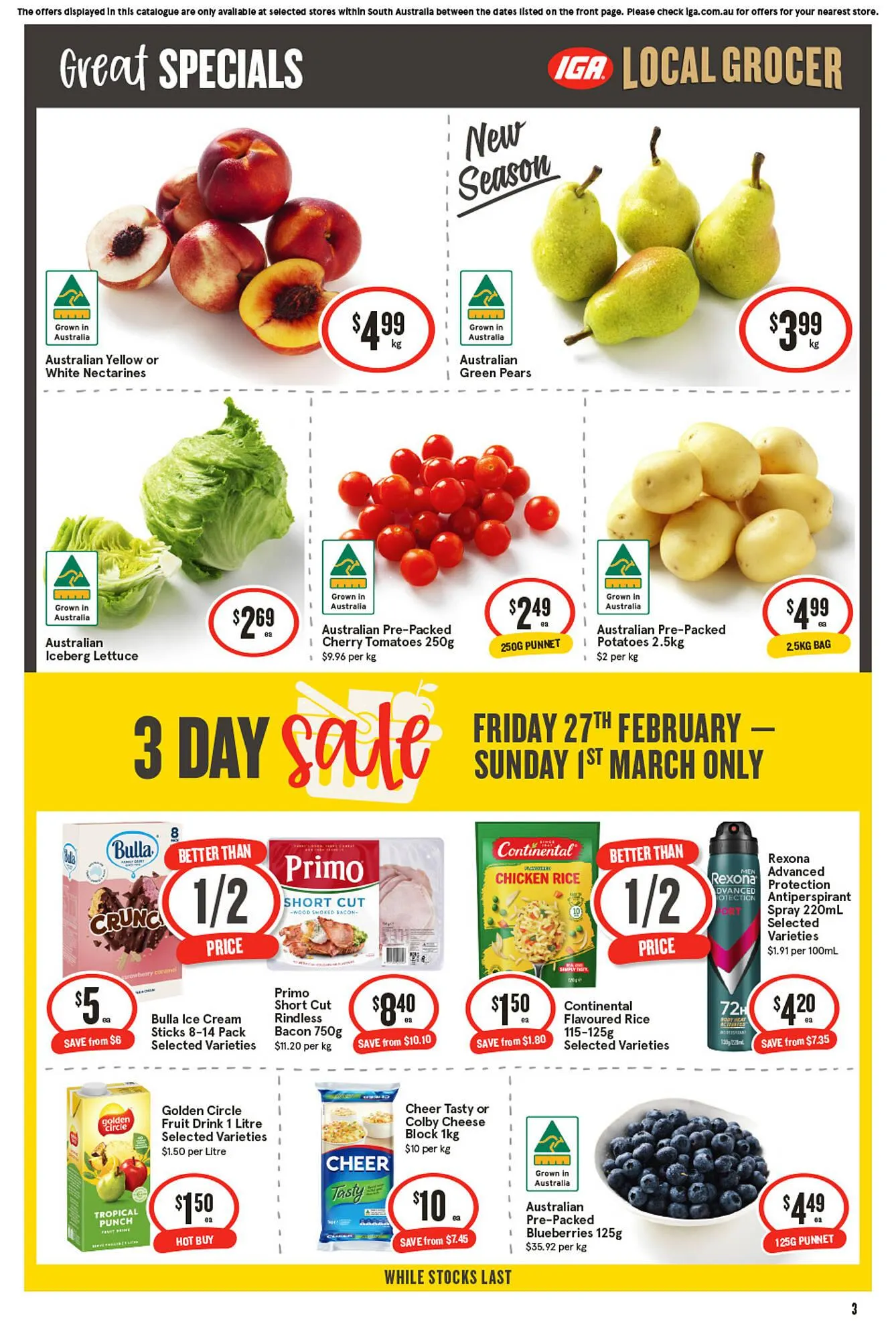 IGA catalogue - Catalogue valid from 25 February to 3 March 2026 - page 4