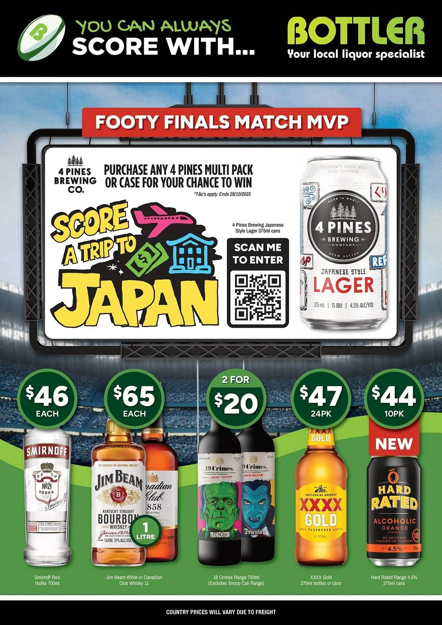 Bottler catalogue - Catalogue valid from 10 September to 23 September 2025 - page 1