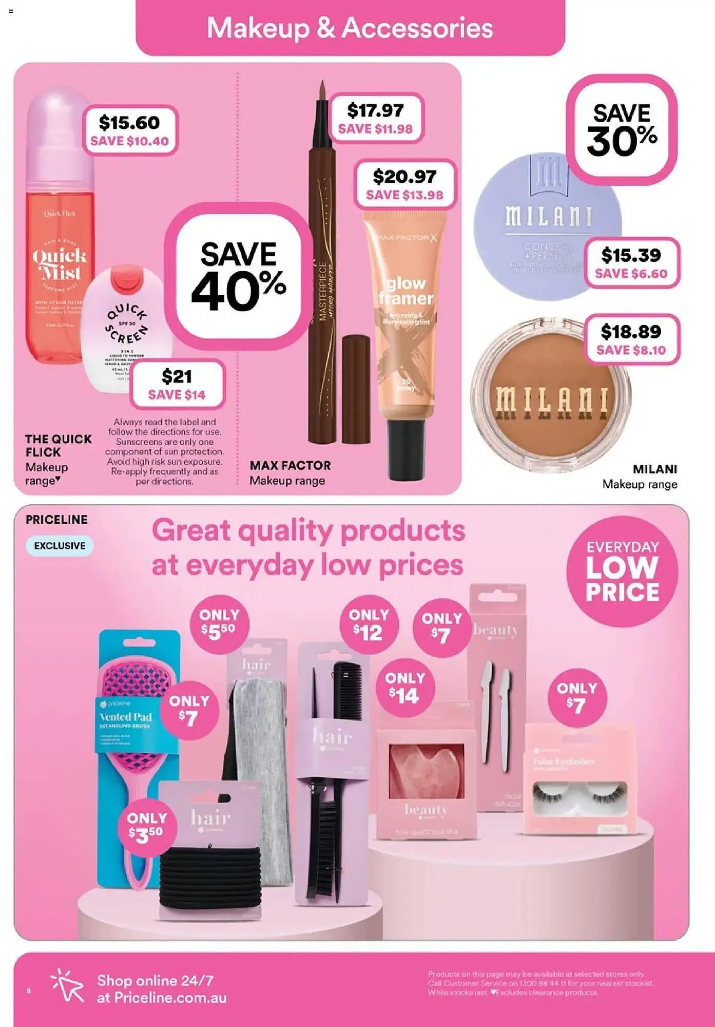 Priceline catalogue - Catalogue valid from 18 February to 4 March 2026 - page 8