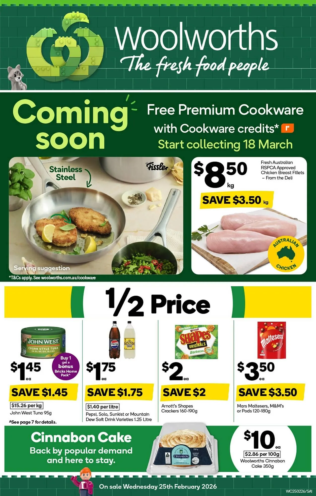 Woolworths catalogue - Catalogue valid from 25 February to 3 March 2026 - page 1