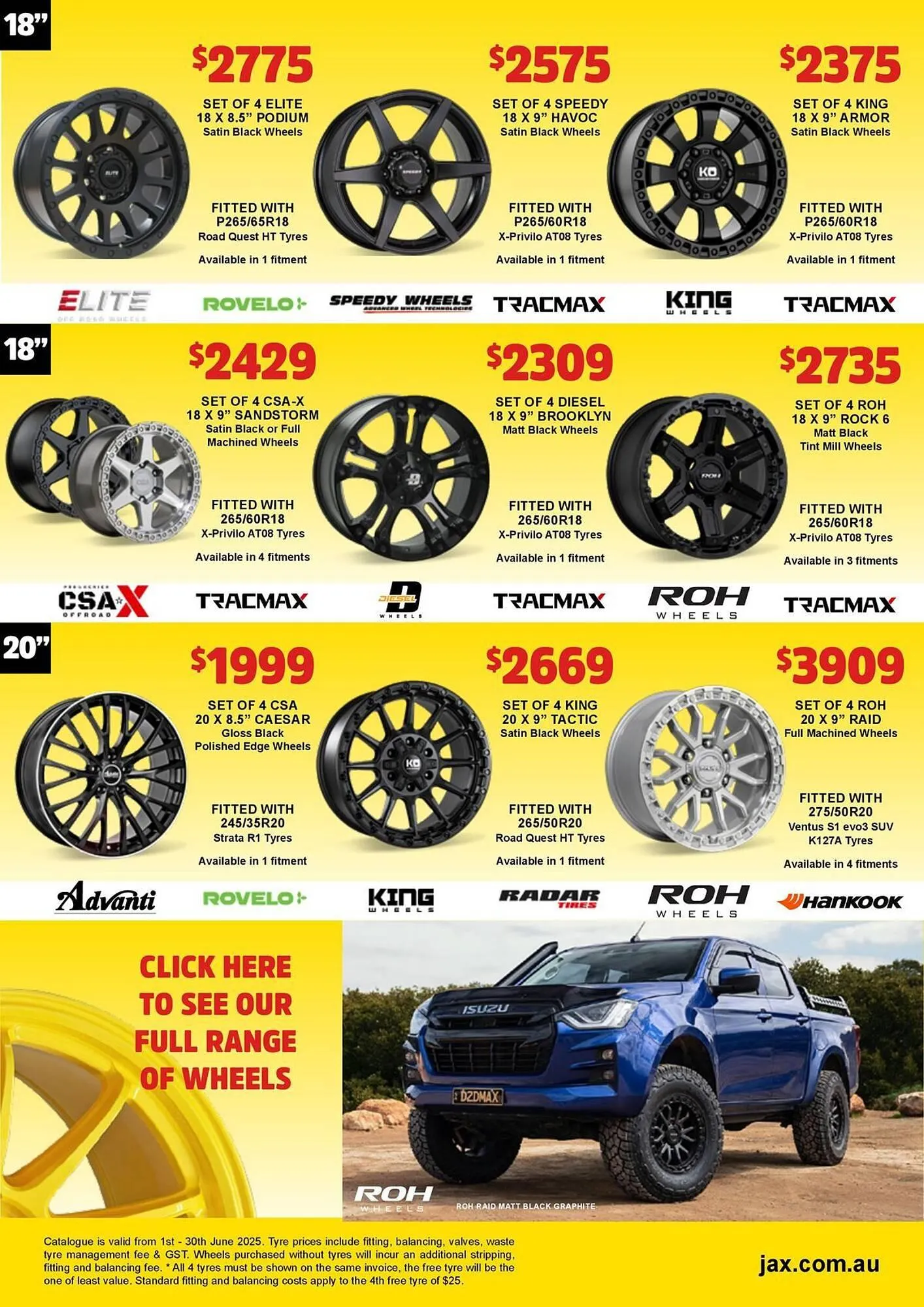 Jax Tyres catalogue - Catalogue valid from 2 June to 8 June 2025 - page 12