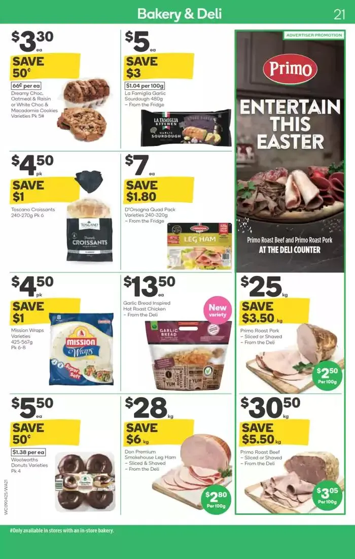Weekly Specials - 09/04 - Catalogue valid from 9 April to 15 April 2025 - page 21
