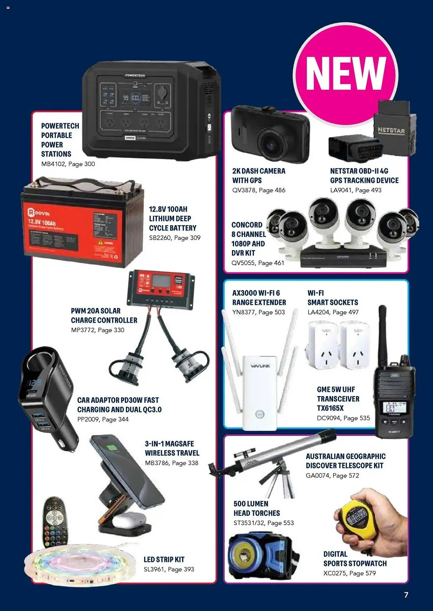 Jaycar Electronics catalogue - Catalogue valid from 8 July to 9 July 2026 - page 7