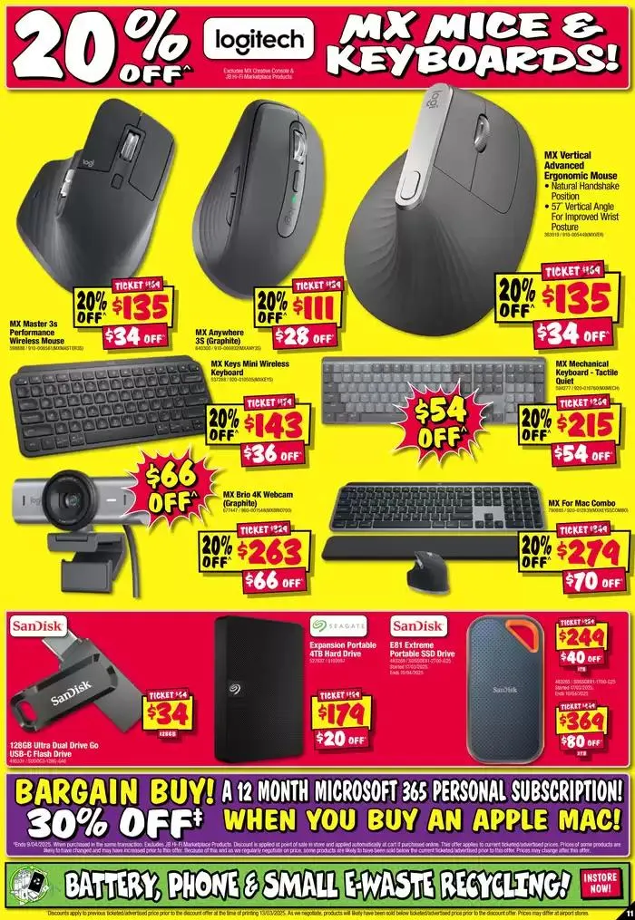 Stocktake Sellout! - Catalogue valid from 27 March to 2 April 2025 - page 11