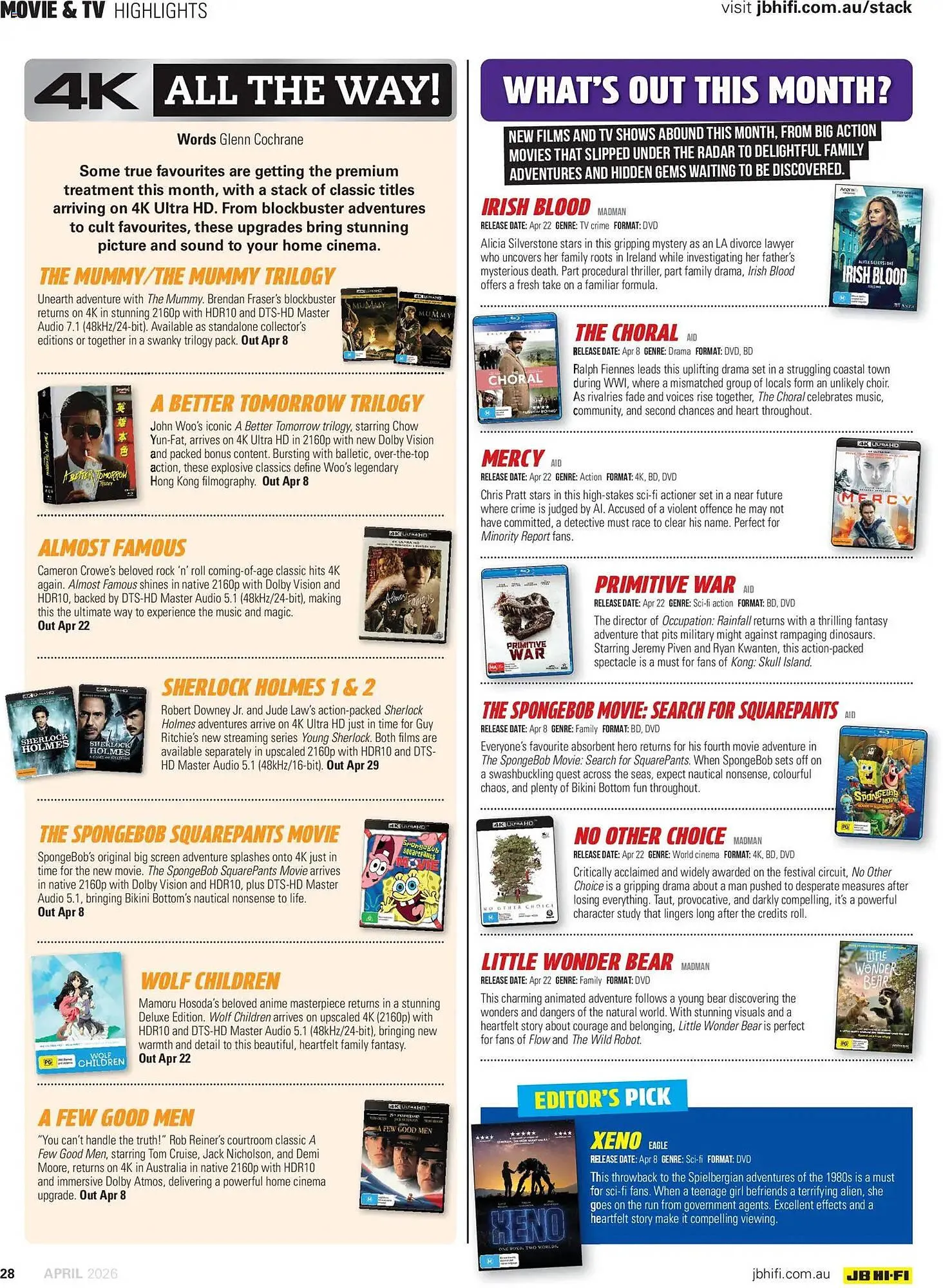 JB Hi-Fi catalogue - Catalogue valid from 31 March to 30 April 2026 - page 28