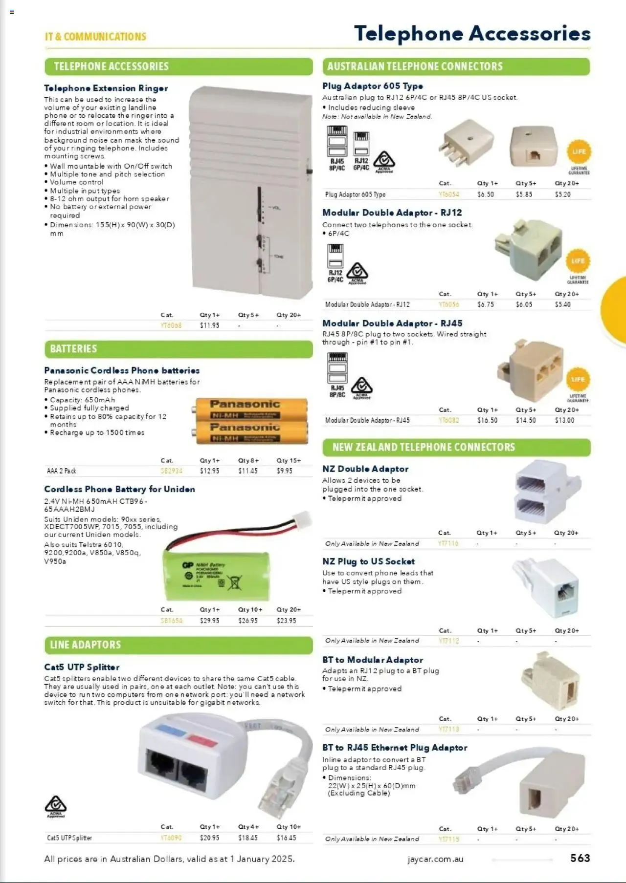 Jaycar Celebrating 40 Years in Electronics - Catalogue valid from 1 January to 29 August 2025 - page 491